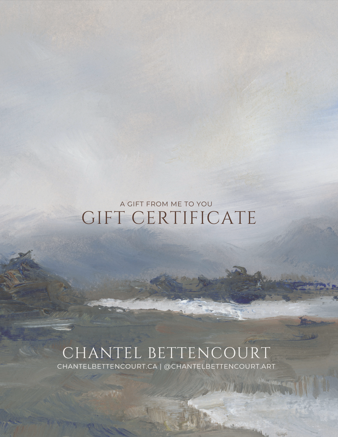 Chantel Bettencourt Art Digital Gift Card