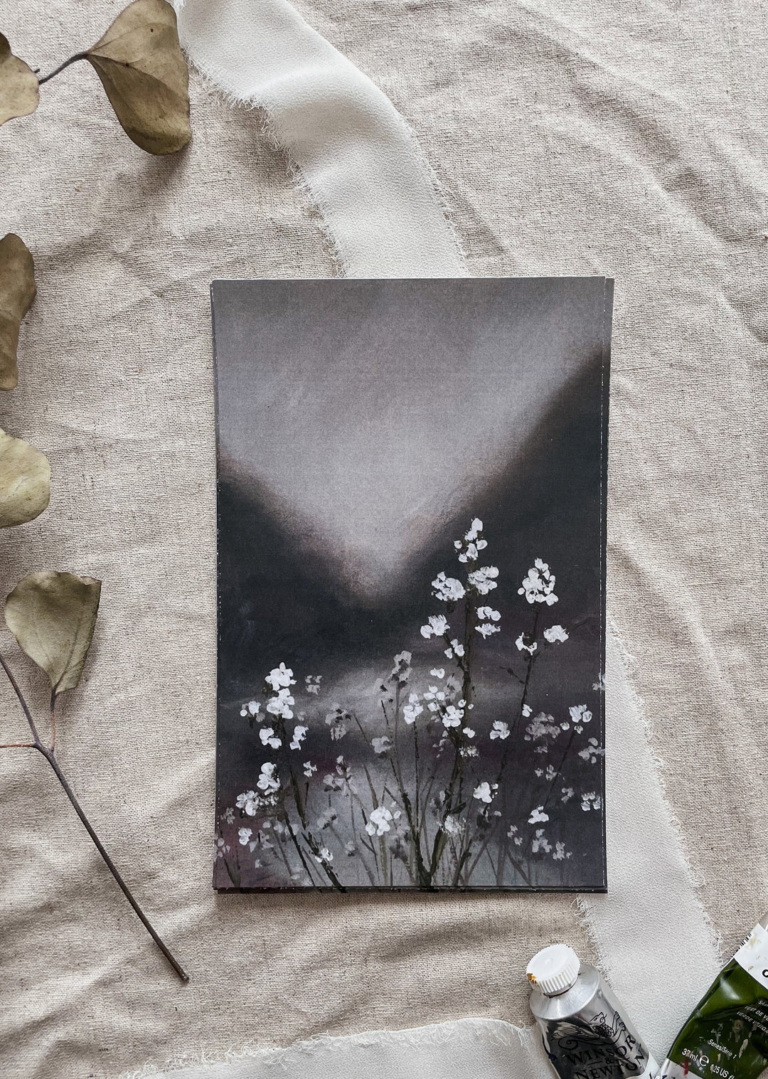 Dark of December Cardstock Postcard/Print