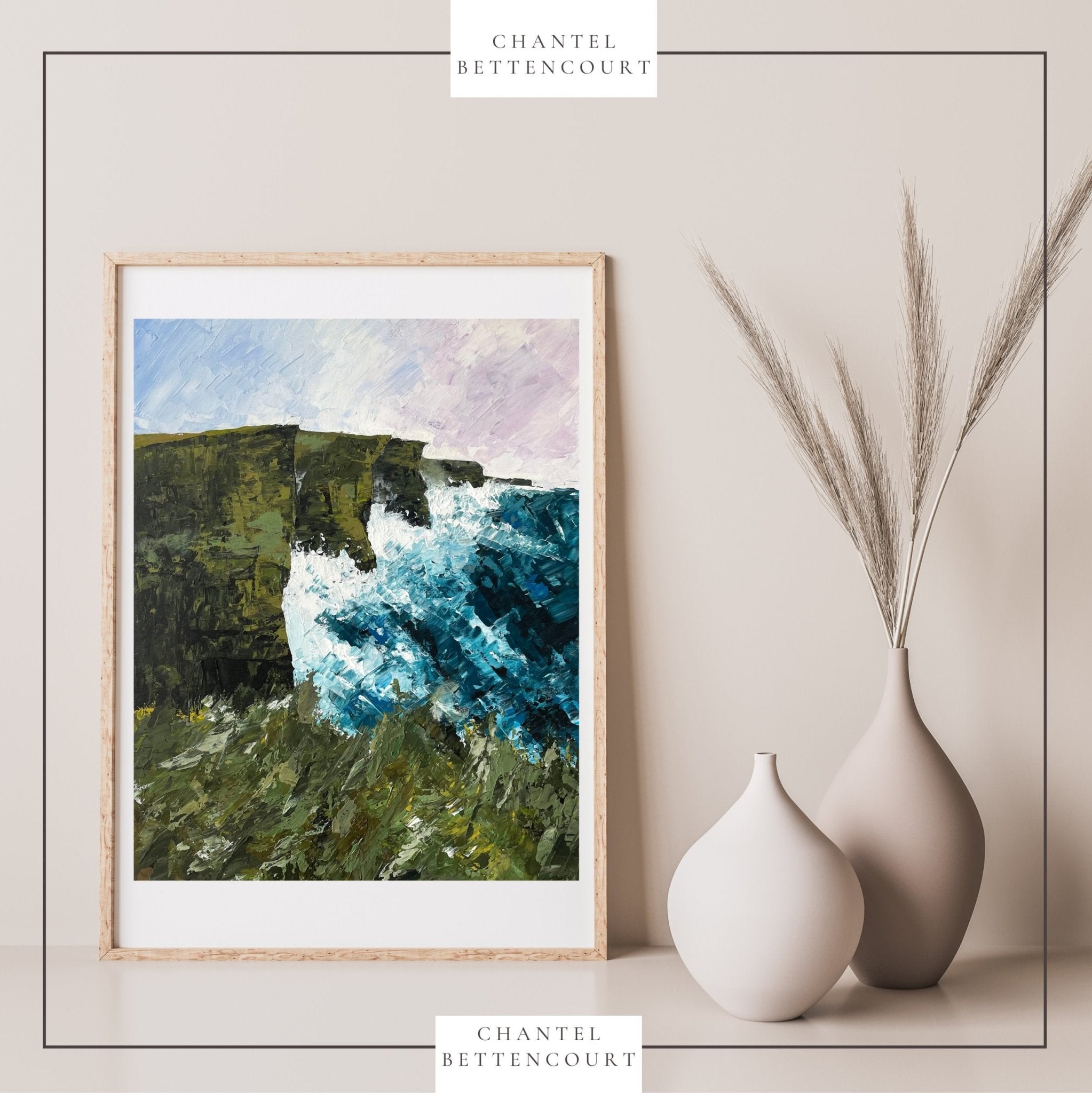 CLIFFS OF MOHER - CHANTEL BETTENCOURT ART