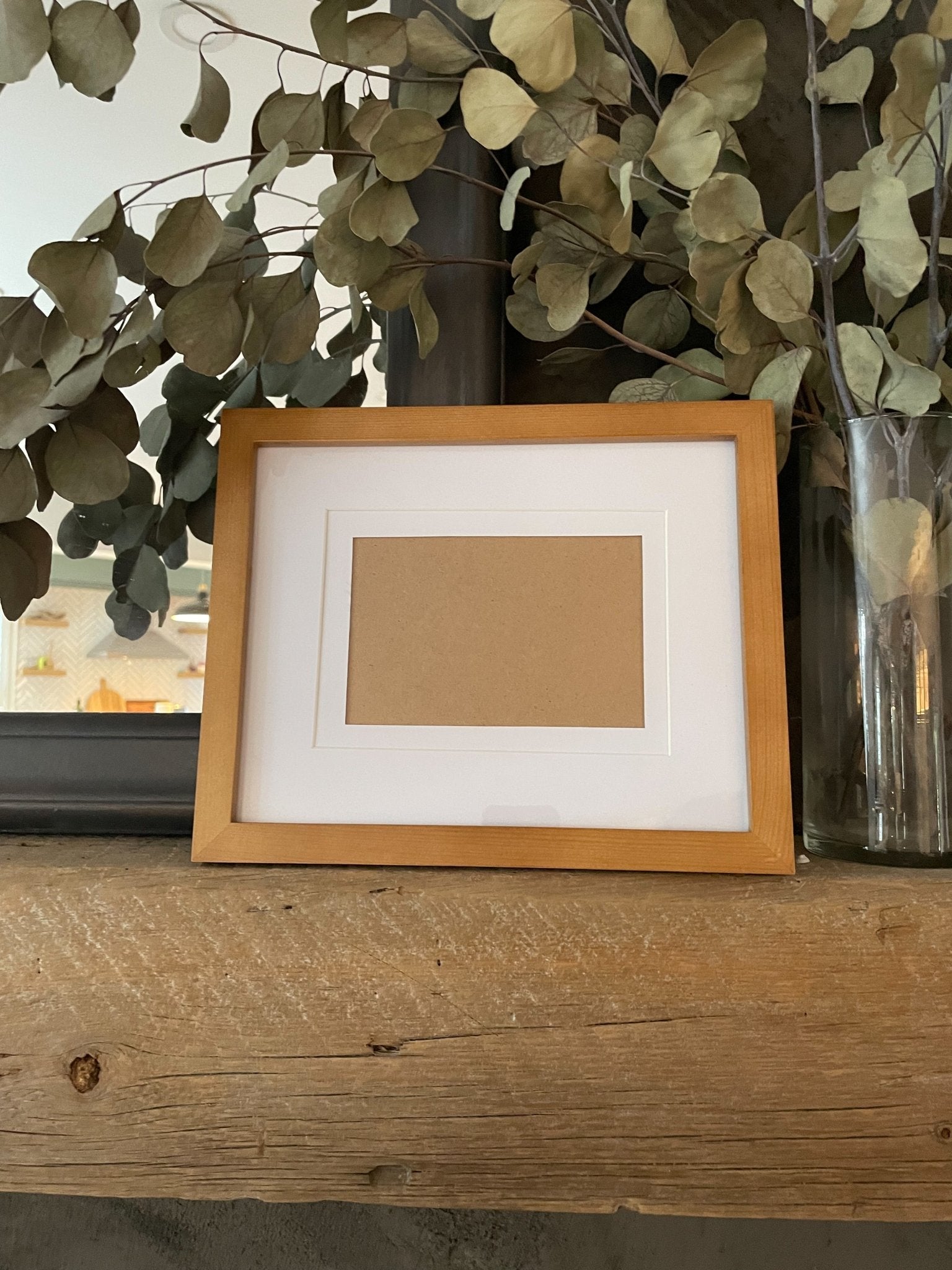 8x10 Light Brown Frame - CHANTEL BETTENCOURT ART