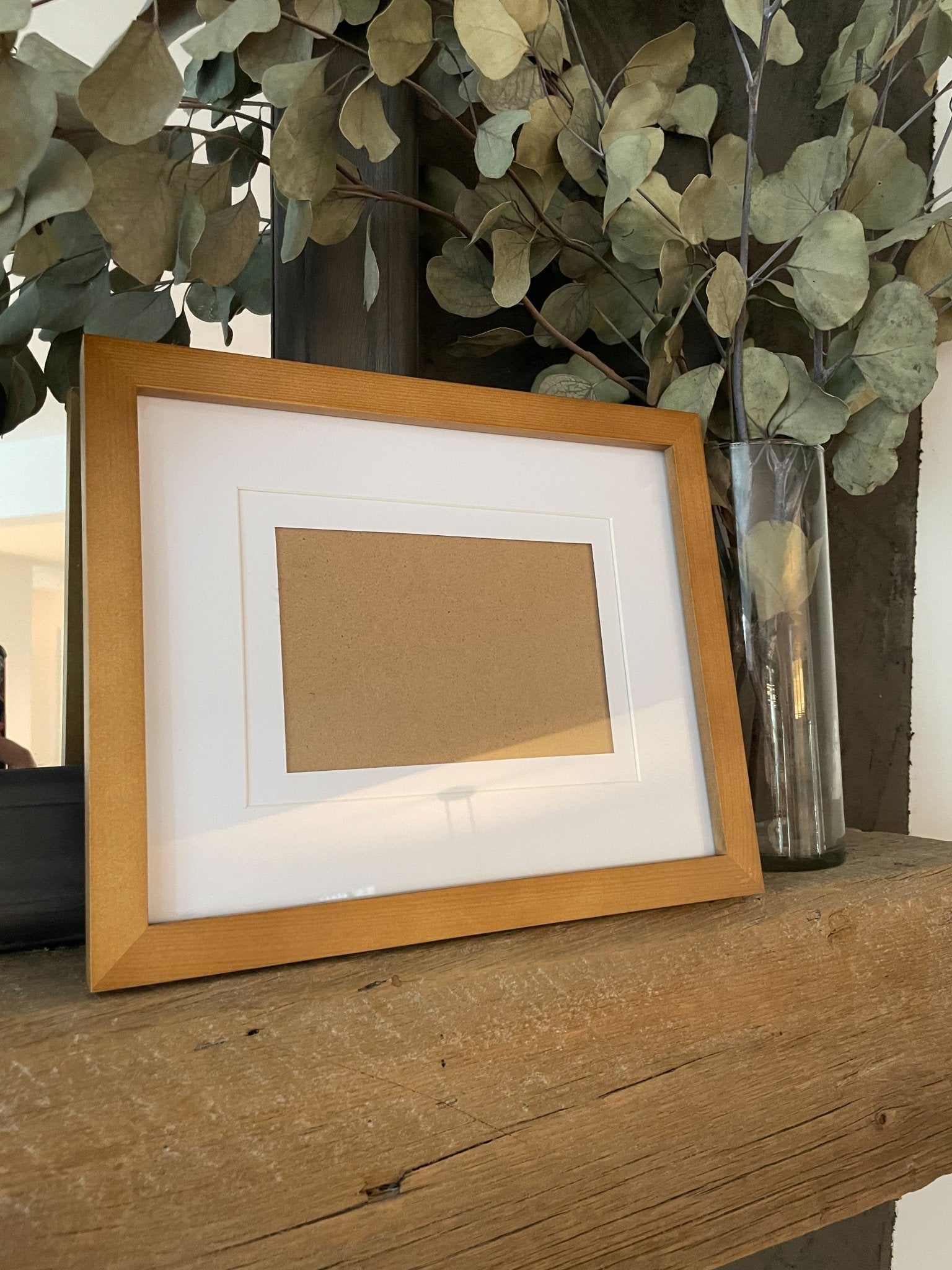 8x10 Light Brown Frame - CHANTEL BETTENCOURT ART
