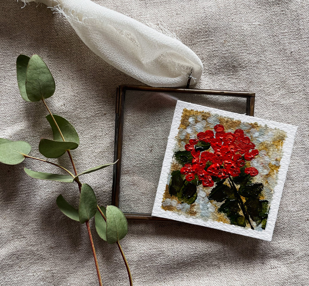 Holiday Berries Vintage Ornament